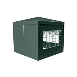 10'x10' Party Tent, Commercial Gazebo Tent With 4 Removable Walls, Windows, Zipper Door, Portable Canopy Tent - 1 of 4