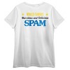 SPAM Feel the Moment Women's White Short Sleeve Tee - 3 of 4