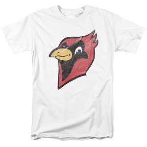 Otterbein University Official Distressed Primary Adult T Shirt, Charcoal, Small - 1 of 4