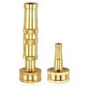 Maggift Landscape Equipment Parts and Accessories, Heavy-Duty Adjustable Twist Hose Nozzle, Versatile, Easy to Use, Gold, 1.18"*1.18"*4.06" - 3 of 4