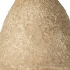HomeRoots 18" Beige Paper Mache Cylinder Table Vase - 4 of 4