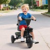Kinder King 8 in 1 Kids Baby Stroller Tricycle Folding Toddler Trike w/Adjustable Push Handle - 2 of 4