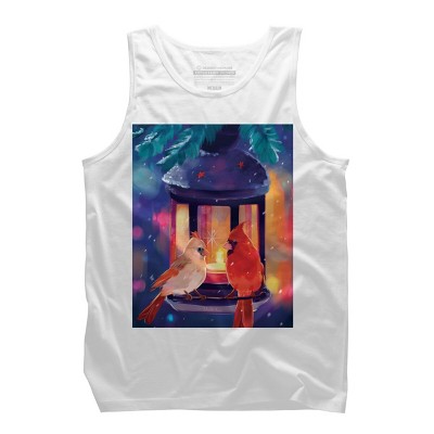 Men's Design By Humans Christmas in the Air By Mellodee Tank Top