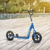 VisioGear Kick Scooter for Kids 5-12 Years Old, Big Wheel Kids Scooter with Adjustable Height Handlebar, Non-slip Footplate, Blue, 31.7"*13.7"*34.6" - 4 of 4