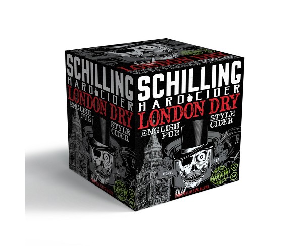 Schilling Cider London Dry - 4pk / 16 fl oz Cans