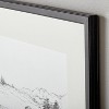 24"x24" Prairie Landscape Sketch Framed Wall Art Black/White - Hearth & Hand™ with Magnolia - image 3 of 3