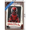 Trends International Marvel Deadpool & Wolverine - Babypool Framed Wall Poster Prints - 3 of 4