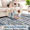 Area Rug for Living Room Machine Washable Ultra Soft Large Carpet Stain-Resistant Non-Slip Fade-Resistant Bedroom Accent Carpet Abstract Area Rug - 4 of 4