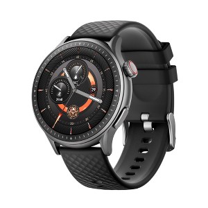 HONGGE Smart Watch with 1.43" AMOLED Display, Bluetooth Calls, SpO₂ & Heart Rate Monitor, 100+ Sports Modes, Bonus Leather Strap Included - 1 of 4