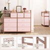9-Drawer Dresser, Closet Organizers and Storage, Fabric Storage Tower with Charging Station - 4 of 4