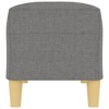 vidaXL Bench Dark Gray 39.4 in.x13.8 in.x16.1 in. Fabric - 4 of 4