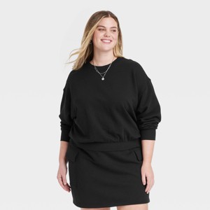 Women's Leisure Studio Pullover Sweatshirt - Universal Thread™ - 1 of 3