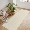 Modern Stripe Style Area Rugs for Living Room Low Pile Non Skid Washable Ultra-Thin  Low Pile Carpets Bedroom Office - 3 of 4