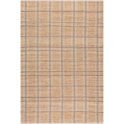 Nuloom Oscar Plaid Jute Area Rug
