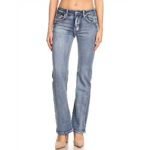 Women's My Wings Bling Jeans - Bus Stop - 1 of 4