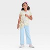 Girls' Short Sleeve Knit T-Shirt - Cat & Jack™ - 3 of 3
