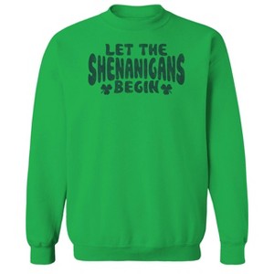 Rerun Island Men's 70s Shenanigans Long Sleeve Graphic Cotton Sweatshirt - 1 of 1