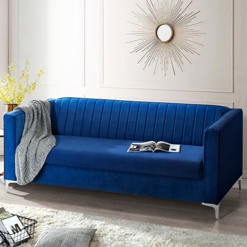 Target deals velvet sofa