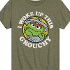 Boys' - Sesame Street - Woke Up This Grouchy Short Sleeve Graphic T-Shirt - 2 of 4