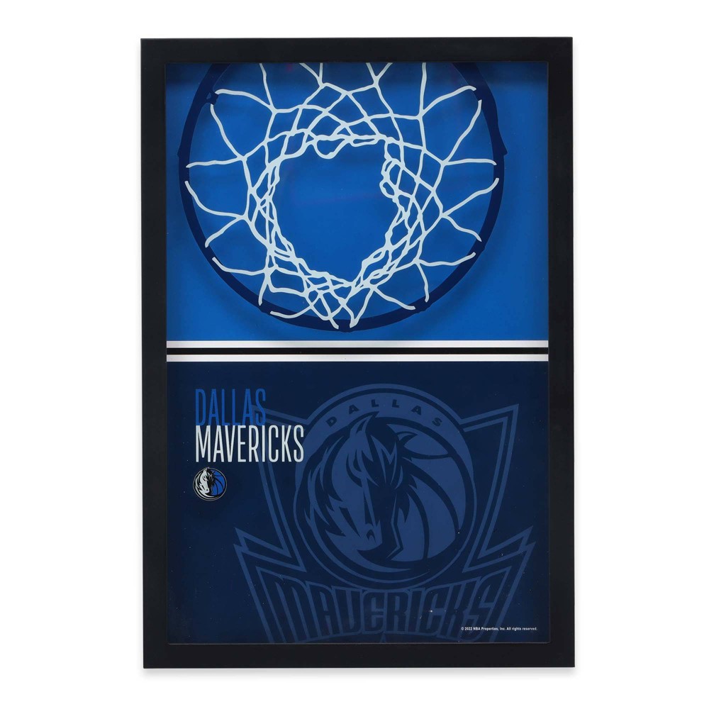 Photos - Wallpaper NBA Dallas Mavericks Print-On Glass Wall Sign