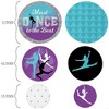 Big Dot of Happiness Must Dance to the Beat - Dance - Birthday Party Giant Circle Confetti - Dance Party Decorations - Large Confetti 27 Count - 2 of 4