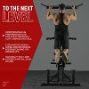 ER KANG Assisted Pull Up Machine, 600 lbs Leverage-Assisted Chin and Dip Machine, 4-in-1 Plate Loaded Gym Equipment - 3 of 4