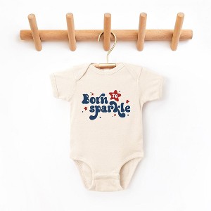 The Juniper Shop Born To Sparkle Baby Bodysuit - 1 of 3