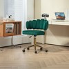 CAVINAS Velvet Home Office Desk Chair, Computer Chair, Swivel Office Chair, Wheels Swivel Height Adjustable Swivel Task Chair - 4 of 4