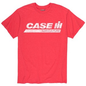 Men's - Case IH - Agriculture Logo Distressed Stripe Short Sleeve Graphic T-Shirt - 1 of 4