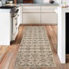 Coolmee Washable Area Rugs Stain Boho Geometric Resistant Rugs for Living Room Bedroom Dining Room Vintage Floral RugColorful - 4 of 4