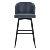 Spruce&Spring Swivel Barstool with Metal Legs Set - 3 of 4