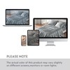 Sapphtopaz 4 PCS/6 PCS/7 PCS Comforter Set,Bed Set with 1 Flat Sheet,1/2 Fitted Sheet,2/4 Pillowcase,Luxury Satin Sheet Set Machine Washable - 4 of 4