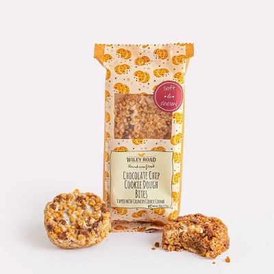 Wiley Road Foods Chocolate Chip Cookie Dough Bites in Caddy - 2.3oz