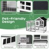 Karl Home Chicken House with Leakproof Pull-Out Tray and UV-Resistant Roof Panel - 4 of 4
