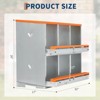 Chicken egg laying box, metal chicken egg laying box, egg laying box with large ventilation holes for easy egg collection - 2 of 4