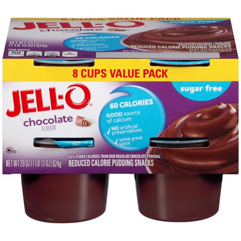 Jell O Sugar Free Chocolate Pudding 29oz 8pk Target