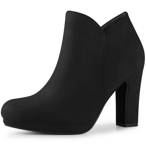 Target heeled outlet boots