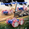 Skirfy Remote Control Car, 4WD 2.4Ghz Rechargeable RC Stunt Car with Double Sided 360 Flips and Headlights Wheel Lights. - 4 of 4