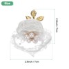 Unique Bargains Wrist Corsage Artificial Flower Elastic Band Fabric Wrist Corsage Bracelet - 3 of 4