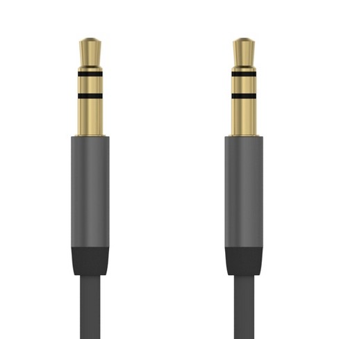 Aux Cable (6') - Dark Gray - image 1 of 4