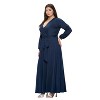 L I V D Women's Espinoza Surplice Maxi Dress - 2 of 3