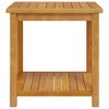 vidaXL Side Table Solid Acacia Wood 17.7Inchx17.7Inchx17.7Inch - 4 of 4