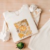 Simply Sage Market Fall Pumpkin Collage Glitter Lightweight Garment Dyed Sweatshirt - 3 of 4