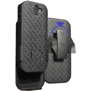 Nakedcellphone Case with Stand and Belt Clip Holster for Kyocera DuraForce Pro 2 - 1 of 4