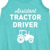 Girls' - Instant Message - Tractor Driver Assistant Graphic Sleeveless Aline Dress - 2 of 4