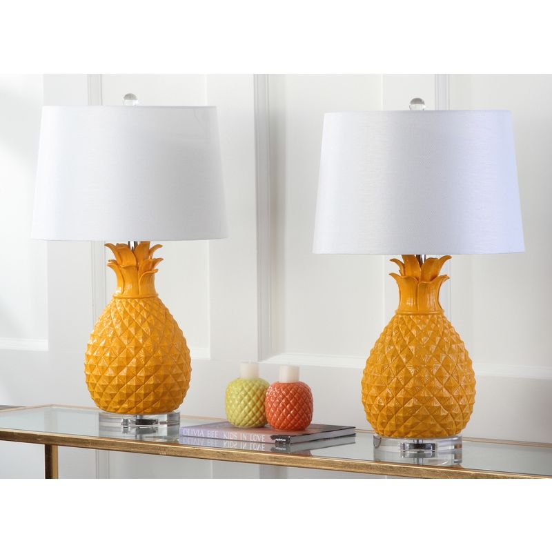 Kelly Table Lamp (Set of 2) - Yellow - Safavieh, 2 of 8