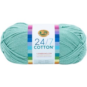 Lion Brand 24/7 Cotton Yarn - 1 of 2