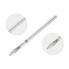 Unique Bargains Emery Nail Drill Bits Set for Acrylic Nails 3/32 Inch Nail Art Tools 44.4mm Length Blue 10 Pcs - 3 of 4