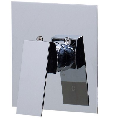 ALFI AB5501-PC Polished Chrome Shower Valve Mixer with Square Lever Handle