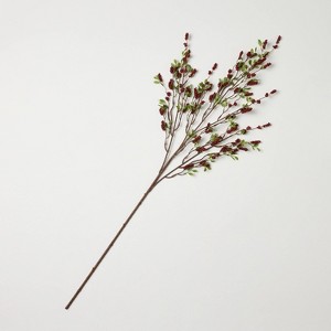 36" Red Winter Berry Artificial Stem - Hearth & Hand™ with Magnolia - 1 of 3